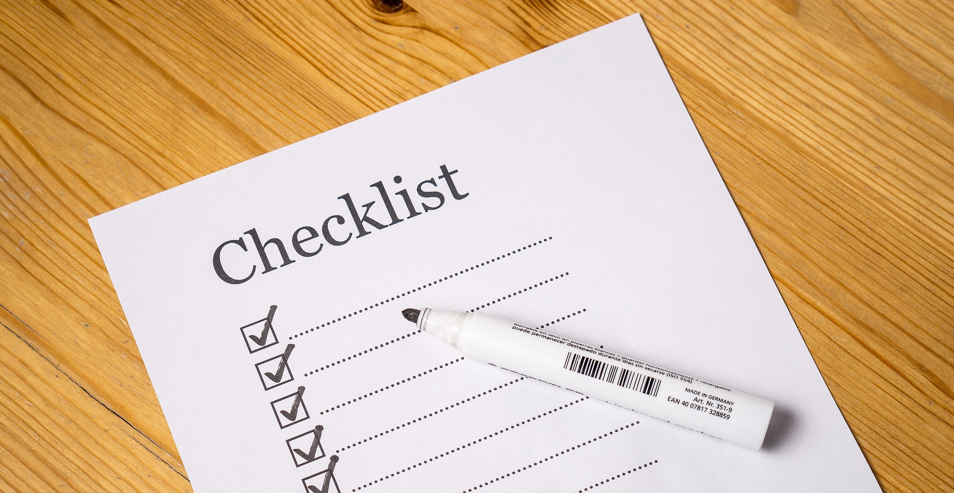 Estate Planning Checklist – What You Need for Total Peace of Mind